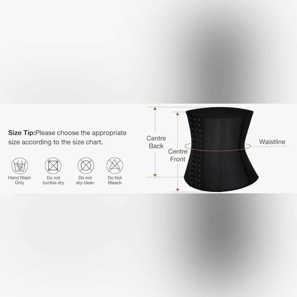 NWT/ Lover-Beauty Waist Trainer Hourglass Body Shaper/ Size M - Picture 16 of 16